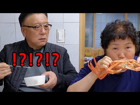 순자엄마 홍게라면 몰카