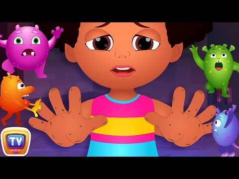 Chiku Learns To Wash Her Hands - ChuChuTV Storytime Good Habits Bedtime Stories for Kids