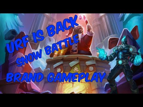 Snow Battle Arurf - Brand Full Game - League of Legends - Snowdown Event 2017