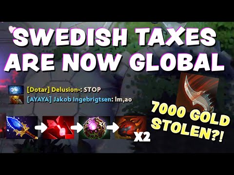 SWEDISH TAXES ARE NOW GLOBAL! - 7000 GOLD STOLEN?! AGHS+BLOODSTONE+OCTA+HEART