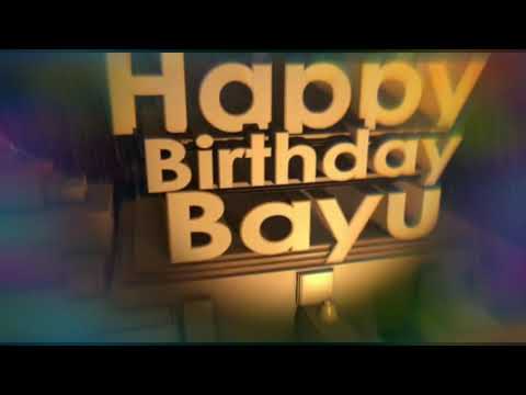 Happy Birthday Bayu