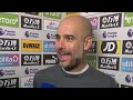 ‘I’ll be watching golf, not Liverpool!’ | Guardiola discusses the title race after win over Palace