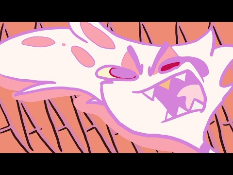 Angel dust screaming for 22 seconds animation