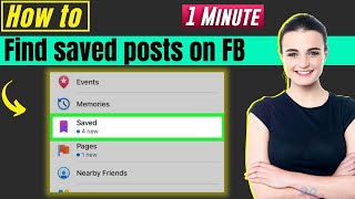 How to find saved posts on facebook 2024 | Where Fb save post
