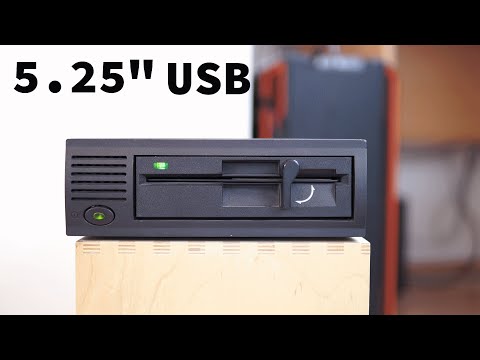 How to build a working external 5.25 USB Floppy Drive