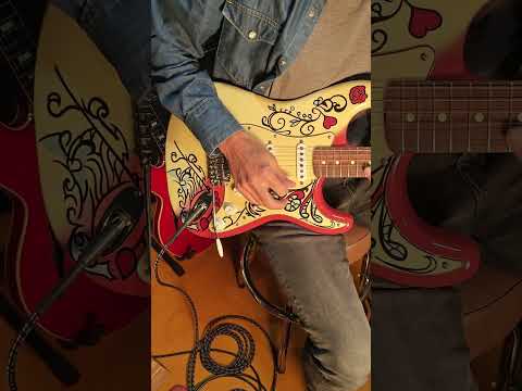 Fender Jimi Hendrix Artist Series Signature Monterey Stratocaster 2017 - 2018 - Monterey Graphic image 24
