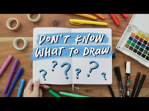 10 Drawing Ideas for When You're Bored