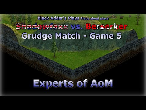 Experts of AoM: Vanilla Grudge Match - SnL_Shadowfaxx vs. AoL_Berserker, Game 5 - Age of Mythology