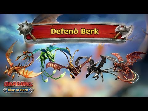 Defend Berk With Triple Stryke Dragons (Defeat Fleet 200 ~ 205) | Dragons: Rise of Berk