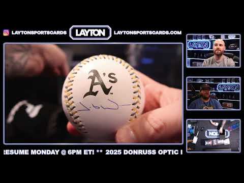 Fanatics Under Wraps Autogrammierte MLB-Baseballs 2025, Band 2 – 12er Box Case Break #14