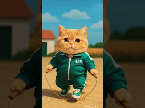 Cat Rashi wala game playing kar raha hai video |#shortvideo #ai #viralvideo #youtubeshorts |