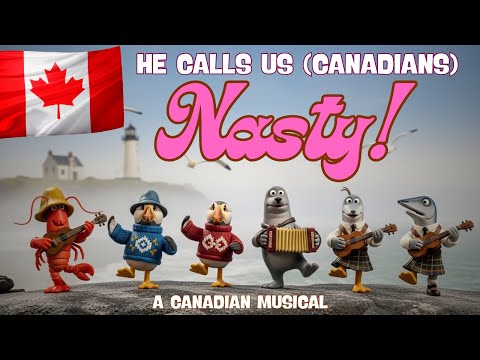 🎵 What Happens When Canada Claps Back at Trump? (A Canadian Musical)