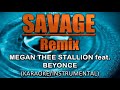 Savage Remix - Megan Thee Stallion feat. Beyonce (Karaoke/Instrumental)