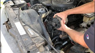 How To Replace The Alternator On A Chevrolet 5.7 V8 350 Engine