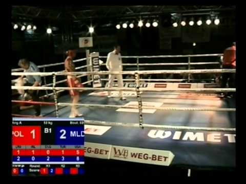 STAMM 2011 ćwierćfinał 52kg KACZOR Rafal vs RISCAN Aleksandr
