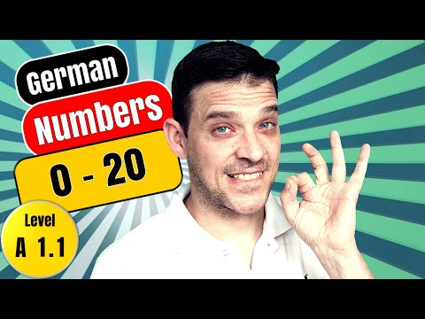 German Numbers 1-20 | Pronunciation and examples | German Basics