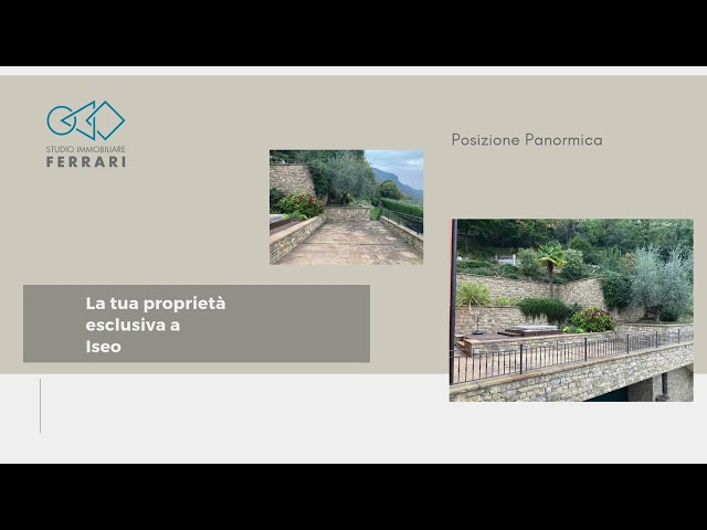 Complesso immobiliare a Iseo 2 appartamenti