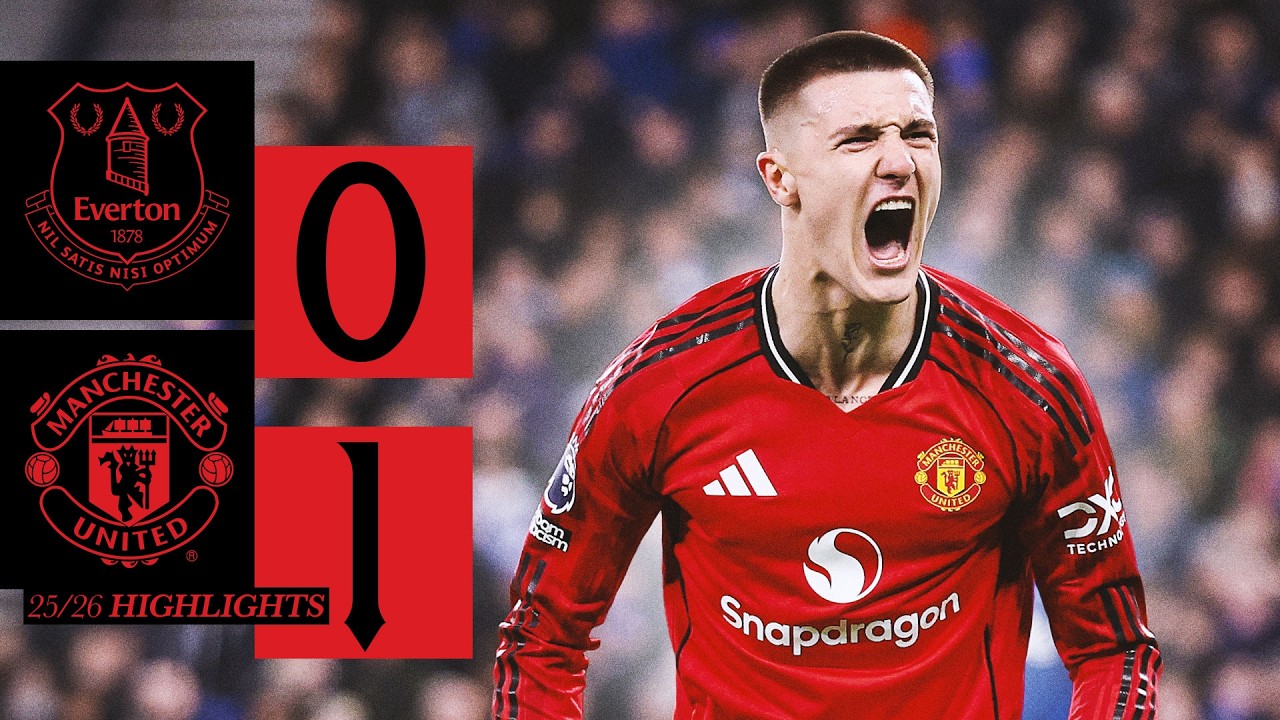 ANOTHER Sesko Winner! 🔥 | Everton v Man Utd | Highlights