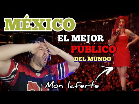 EL MEJOR PÚBLICO DEL MUNDO está en MEXICO / Mon Laferte ( tu falta de querer ) REACCIÓN. es BRUTAL