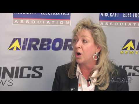 Aero-TV: Inside AEA 2016 - HeliTrak’s Suzanne Steiner