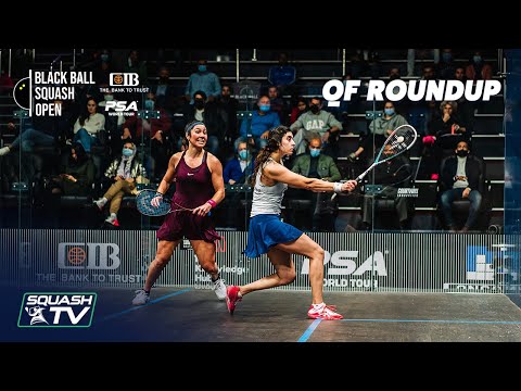 Squash: CIB Black Ball Open 2020 - Women's Quarter Final Roundup