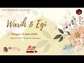 LIVE WEDING WARIH EGI RCA AUDIO SOUND MINGGU 12 APRIL 2026
