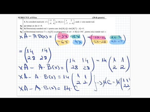 Bacalaureat 2021 - Tehnologic - Testul 8 - Teste antrenament - Clasa a 12-a