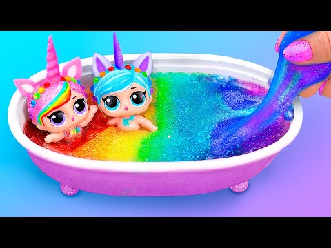 30 DIYs de Unicórnios  / Ideias fofas para LOL Surprise