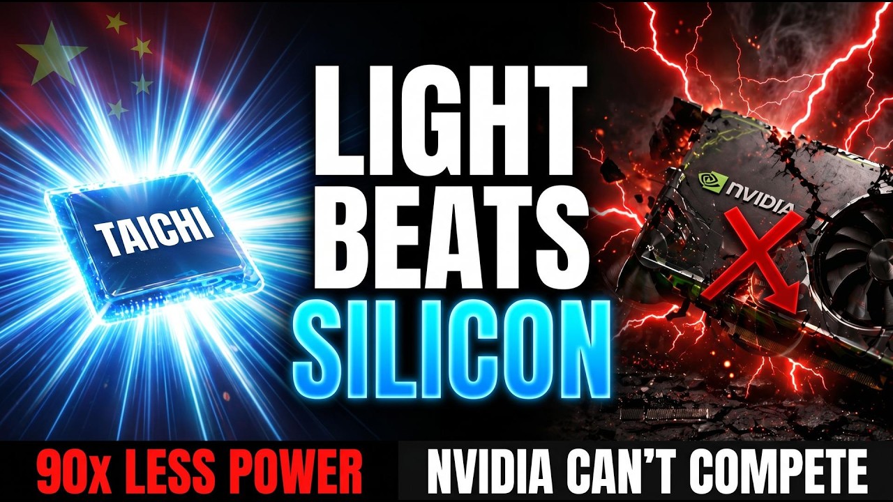 China Just Ran AI on Light. NVIDIA Can't Compete With This.