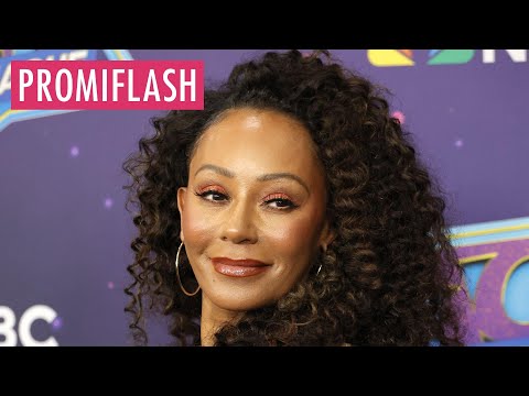 Mel B. strahlt beim Drehauftakt von "America's Got Talent"