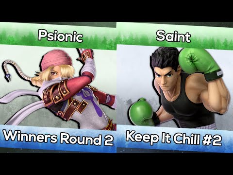Psionic (Sheik) vs. Saint (Little Mac) - Keep It Chill #2 Smash Ultimate Winners Round 2