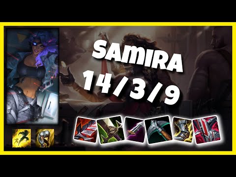 Samira vs Ezreal BR Challenger BOT (14/3/9) - v10.25