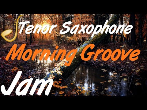 Morning Groove Tenor Saxophone Backing Track Jam in G Major | Improvisation