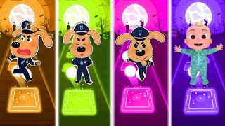 Sheriff Labrador VS Gummy Bear VS Cocomelon VS Paw Patrol