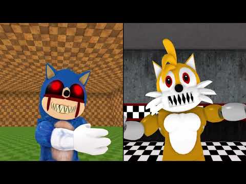 SONIC MOVIE.EXE VS ANIMATRONIC TAILS JUMPSCARE - Roblox Piggy FANGAME