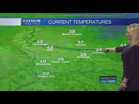 11 p.m. Tuesday evening forecast KOIN 6 News Feb. 13, 2018