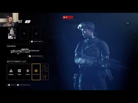 Star Wars Battlefront II beta gameplay pt11 - Specialist on Strike