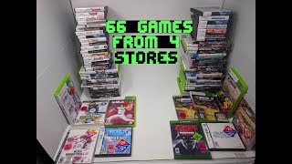 Thrift Store Game Finds! // 66 Games from 4 Stores! Uncommon SPORTS Games to Buy, Final Fantasy +