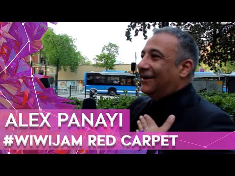 Alex Panayi at the Wiwi Jam red carpet in Stockholm - interview | wiwibloggs