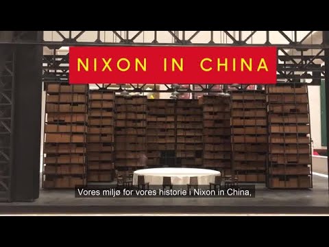Første smugkig på scenografien til Nixon in China