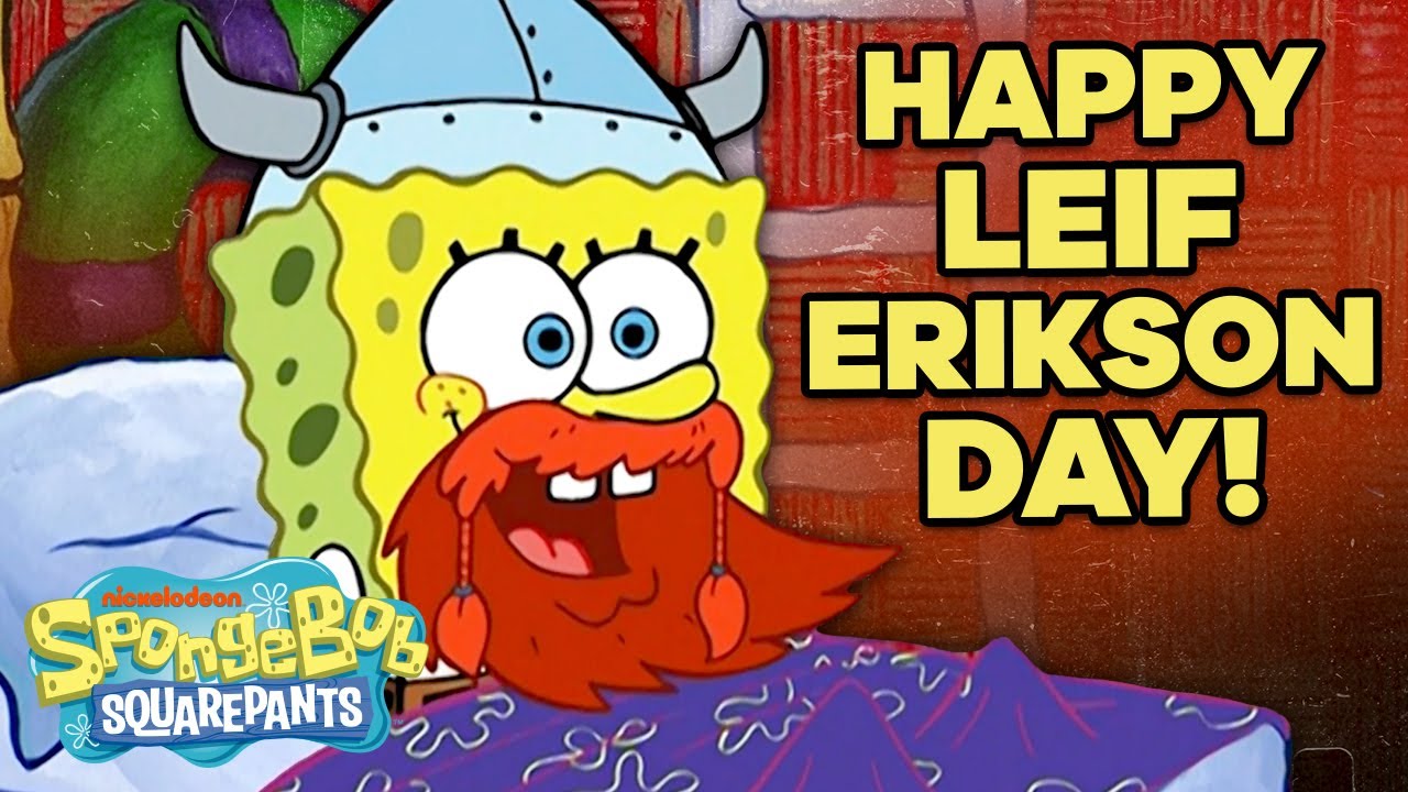 Happy Leif Erikson Day! 📅 “Bubble Buddy” 5 Minute Episode | SpongeBob