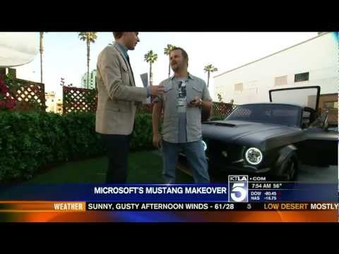 ORACLE Lighting Products Installed on Microsoft Mustang Build by West Coast Customs