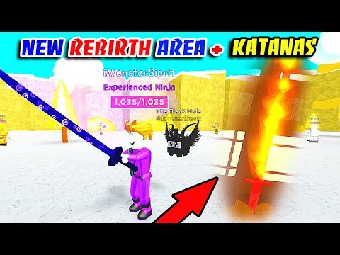 Update Got New Best Sword Level 80 Became Master Ninja New Best - unlocked new rebirth area update new rebirth katana swords in ninja masters roblox