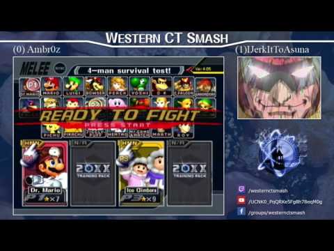 WCSU Smash #15 Ambr0z (Fox/Doc) vs. 2can (Ice Climbers) SSBM Losers Finals