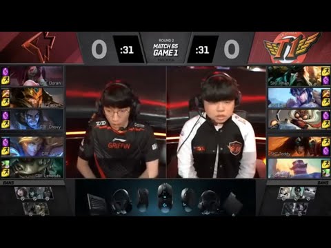 GRF vs SKT | Game 1 Week 7 |  LCK Summer Split 2019 | Griffin vs  SK Telecom T1