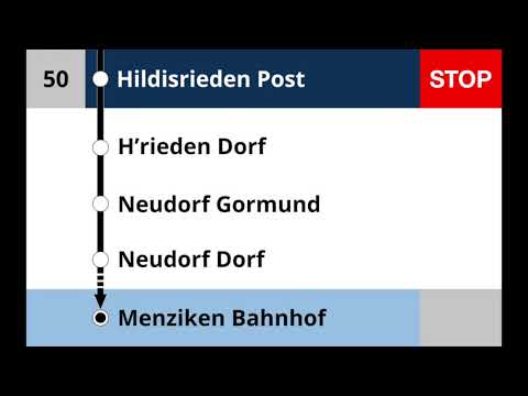 AutoAG Rothenburg Ansagen • 50 • Luzern – Hildisrieden – Beromünster – Menziken