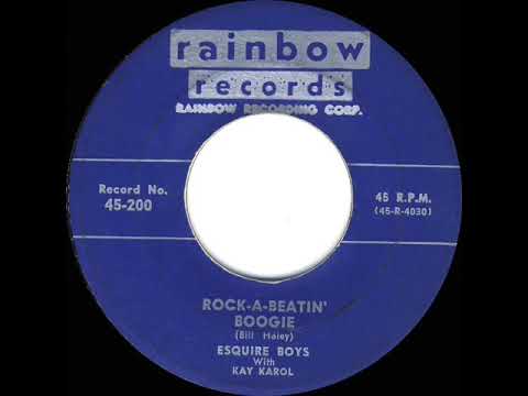 1st RECORDING OF: Rock-A-Beatin’ Boogie - Esquire Boys (1952)