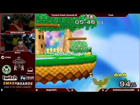 TSU6 - ImperfeCt (Sheik) Vs. ichhebeeuchinssbn64 (Cpt.Falcon) - Pools