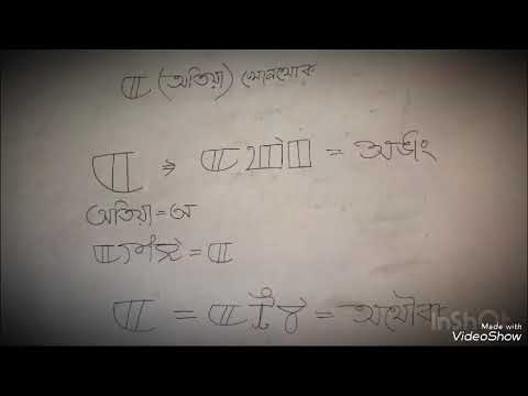Manipuri script practice in one minute #ꯑ# ATIYA.
