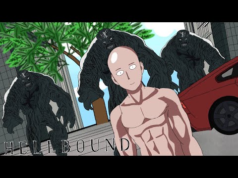 If Saitama was in hellbound | hellbound animation | hellbound anime